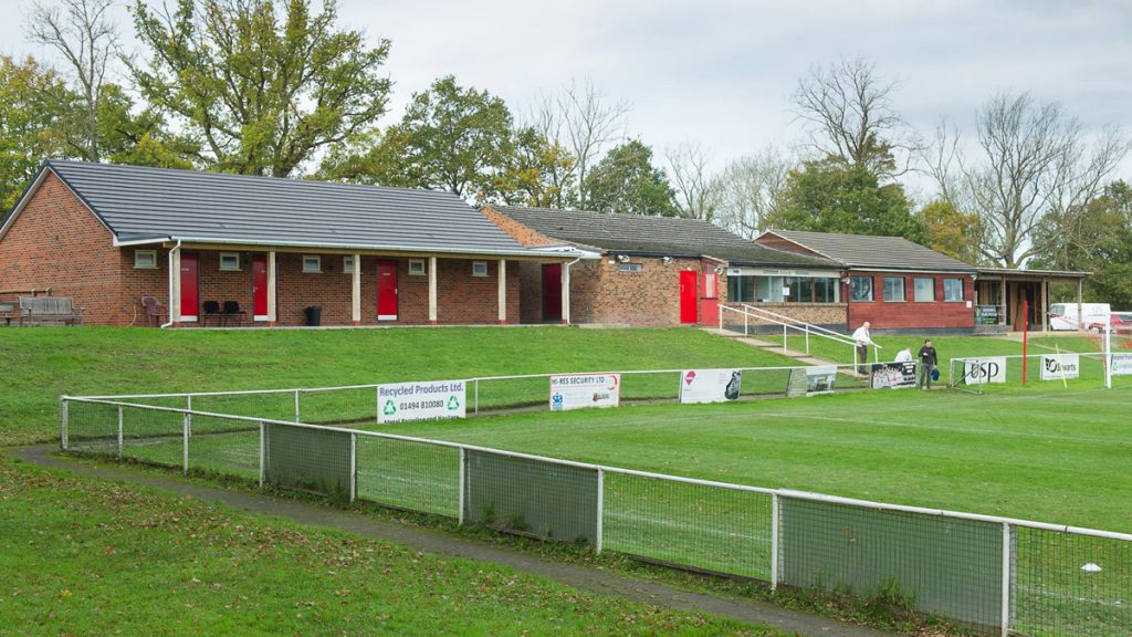 The club house and changing rooms at Hill Farm Lane. Photo: C2 Photography.