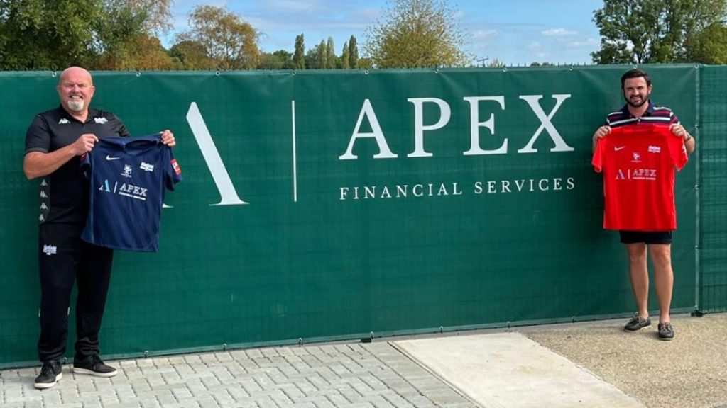 Apex Financial Services is again supporting Binfield FC.