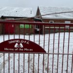 Binfield fc in the snow 5