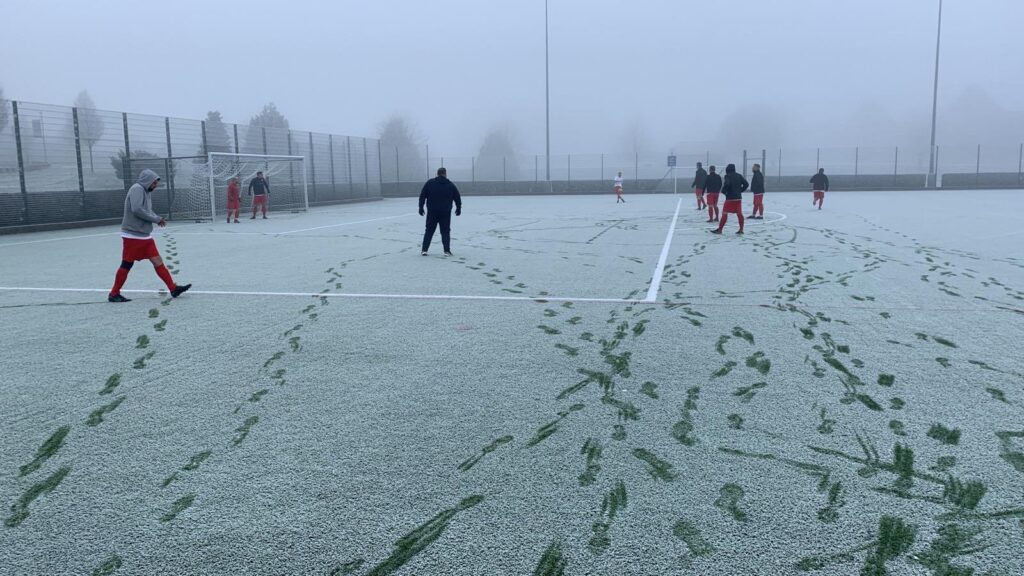 Binfield Vets prepare for a cup tie with Woking Wanderers.