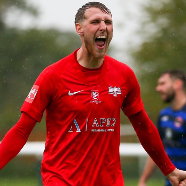 Callum Bunting celebrates. Photo: Neil Graham / ngsportsphotography.com