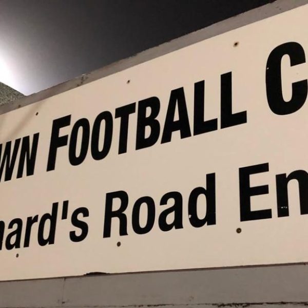 Deal Town FC St Leonards Road End sign