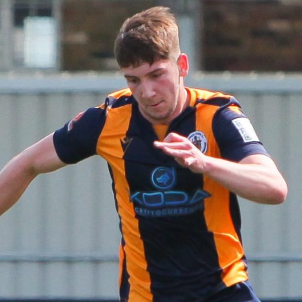 Gabe George in action for Slough Town. Photo: George Beck