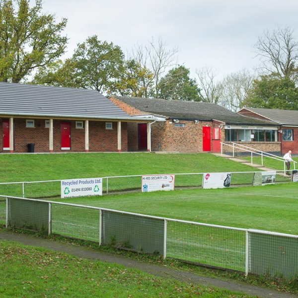 The club house and changing rooms at Hill Farm Lane. Photo: C2 Photography.