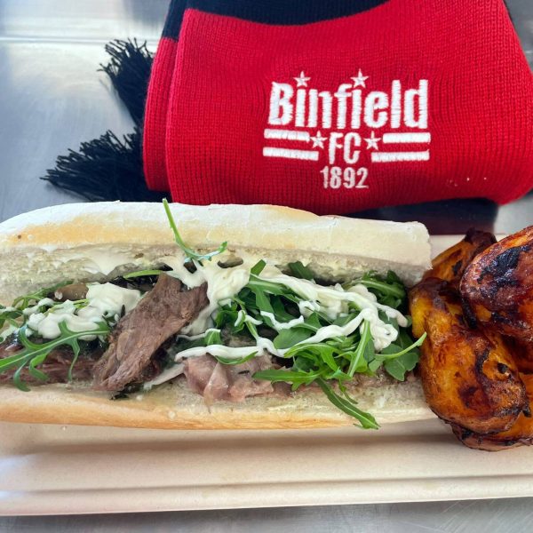 Roast Lamb In Baguette